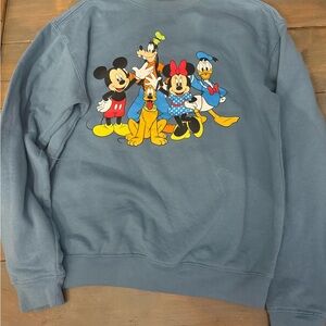 Disney Character Print Blue / grey Sweater